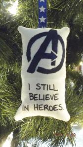 Avengers Christmas Decoration...you can get it from Etsy here.