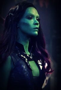 Gamora: it's OK to be green.